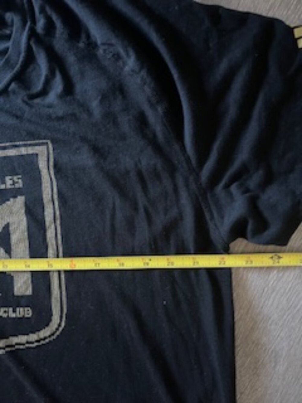 🧡3/15 adidas Ultimate Tee Los Angeles Football Club Men's XL - Picture 5 of 11